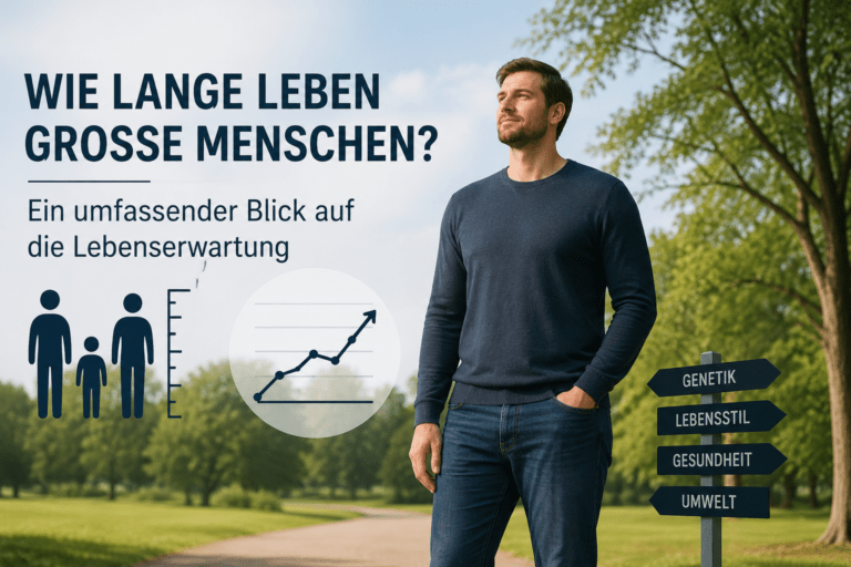 Wie lange leben große Menschen?