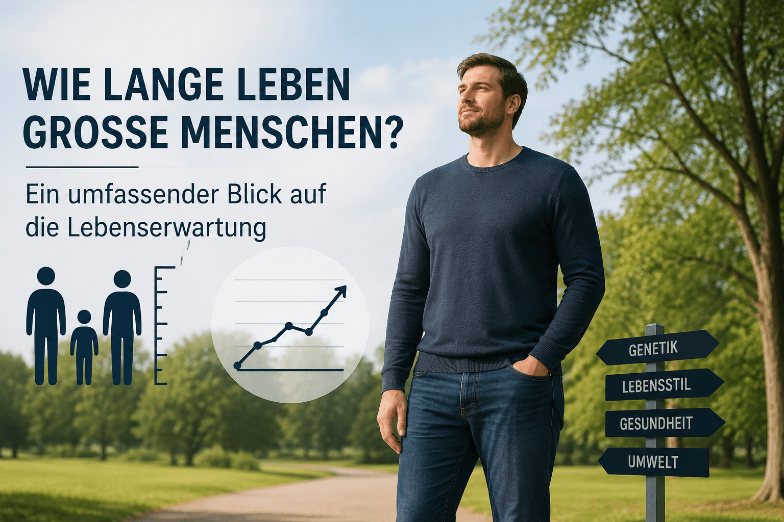 Wie lange leben große Menschen?