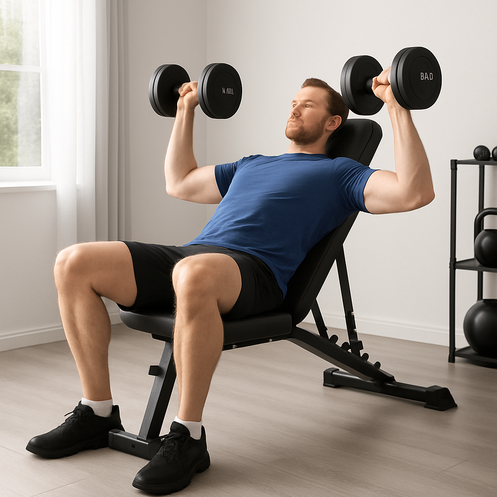 Hantelbank für große Menschen