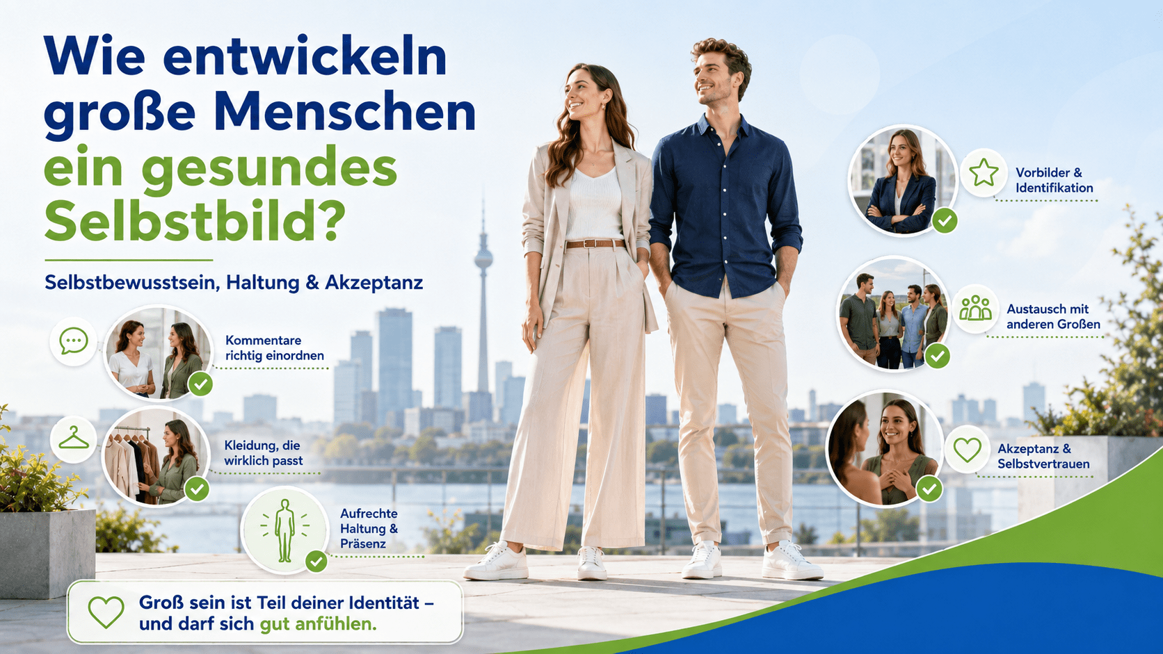 Wie entwickeln große Menschen ein gesundes Selbstbild?
